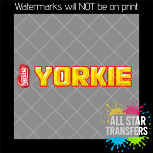 UV DTF - Yorkie*