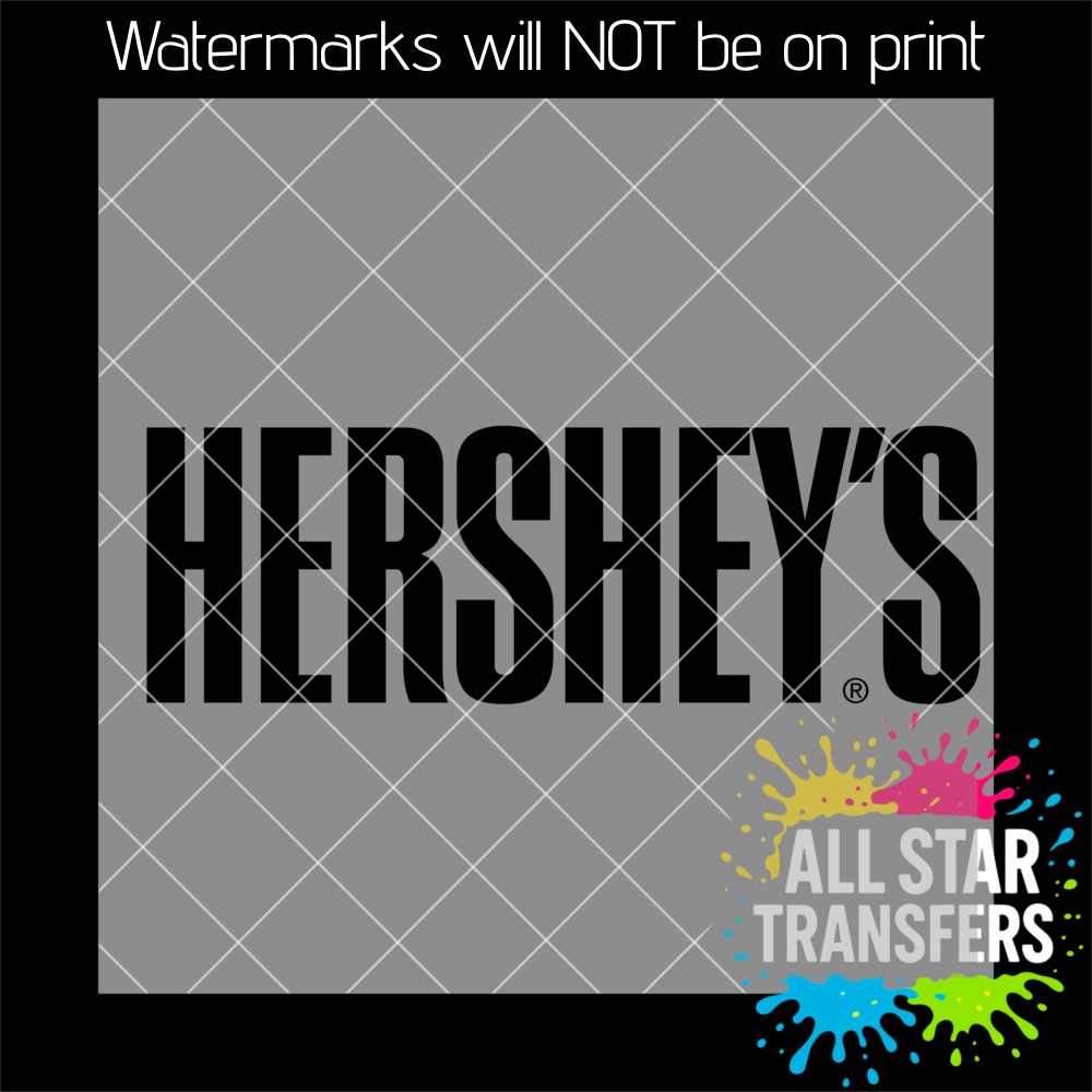 UV DTF - Hersheys