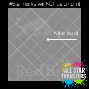 UV DTF - Red Bull White Peach