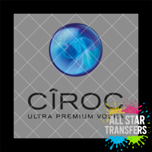 UV DTF - CIROC Blue Circle