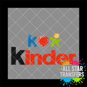 UV DTF - Kinder loves Kids