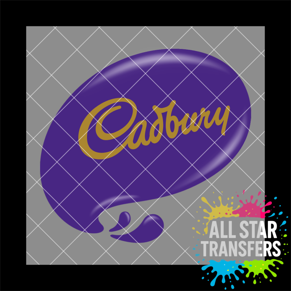 UV DTF - Cadbury drop