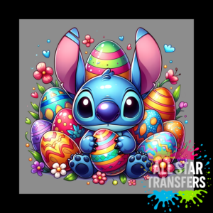 Happy Easter - Stitch with eggs*