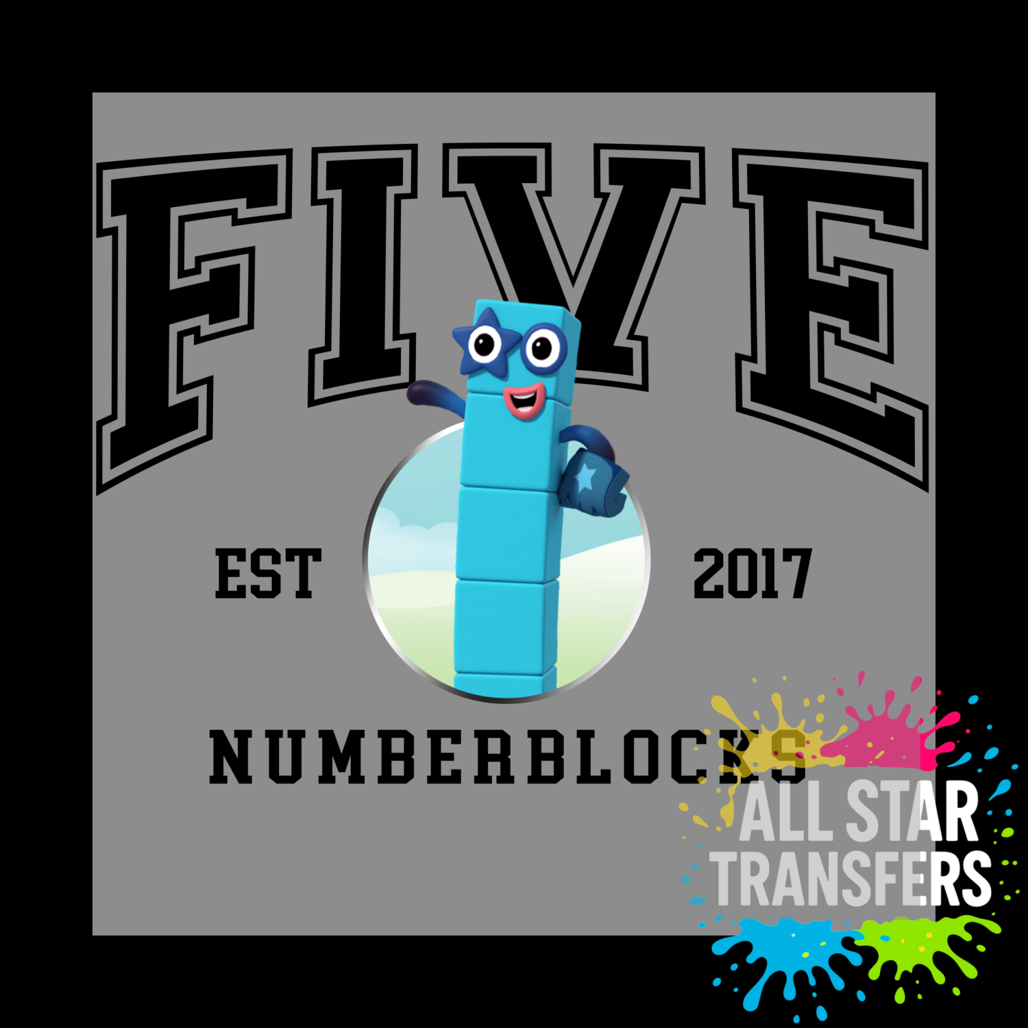 Number block - 5