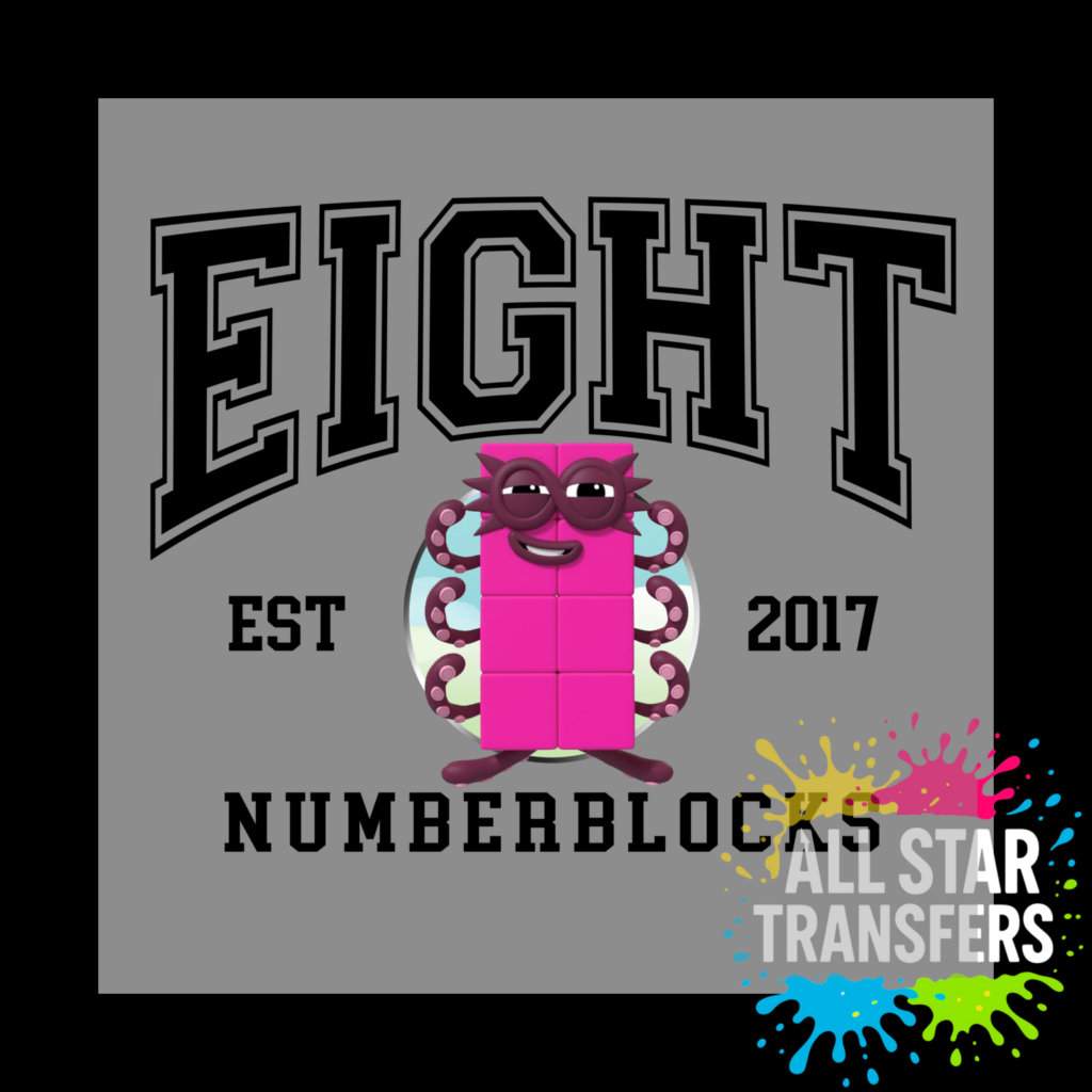 Number block - 8