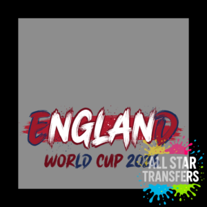 Sport - England White Middle Text
