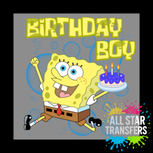 Sponge Birthday Boy