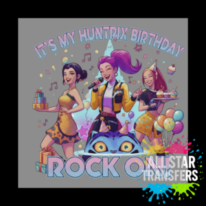 Huntrix Birthday Rock On
