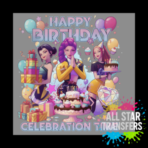 Huntrix Birthday Celebration Time