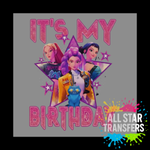 Huntrix Birthday Its My Birthday Pink