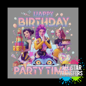 Huntrix Birthday Party Time