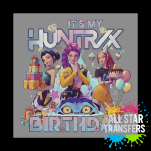 Huntrix Its my Huntrix Birthday peeping cat