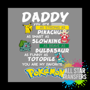 Dad - Pokémon rhyme