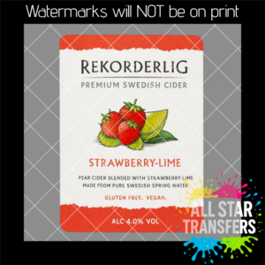 UV DTF - Rekorderlig