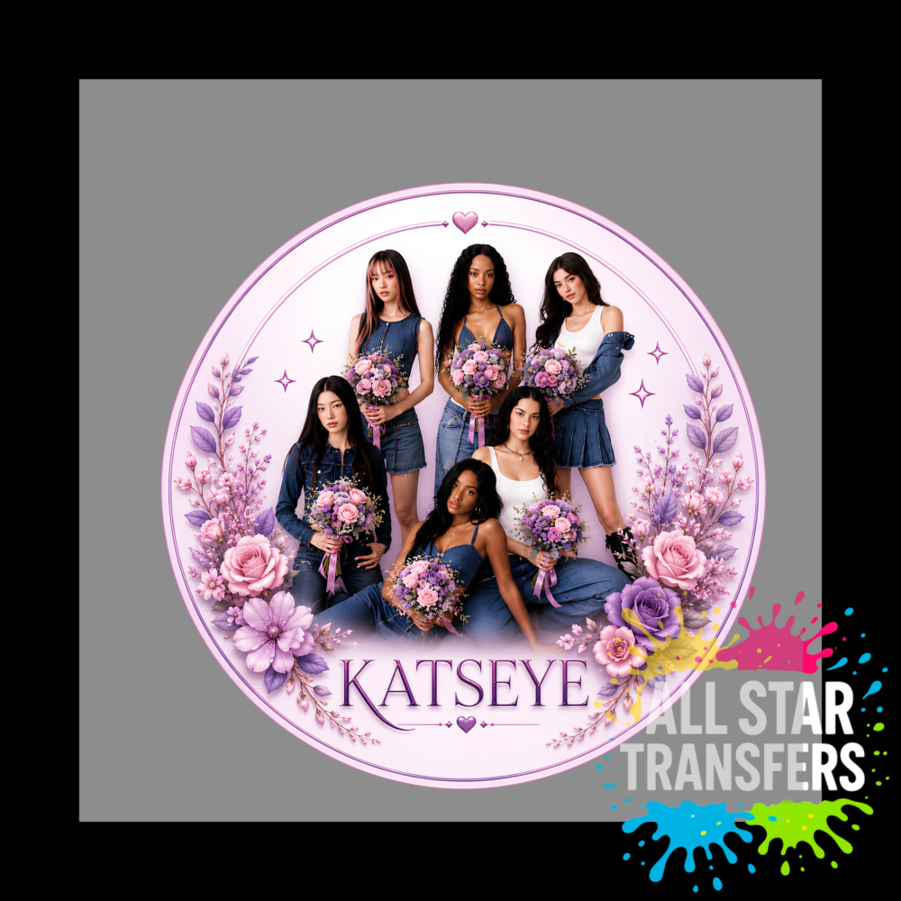 Katseye Flower circle