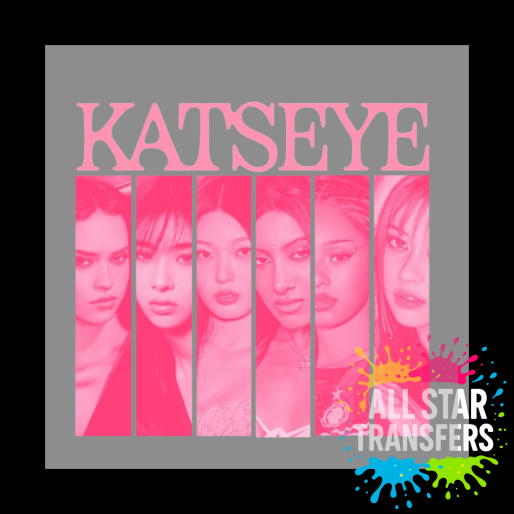 Katseye Collage pink