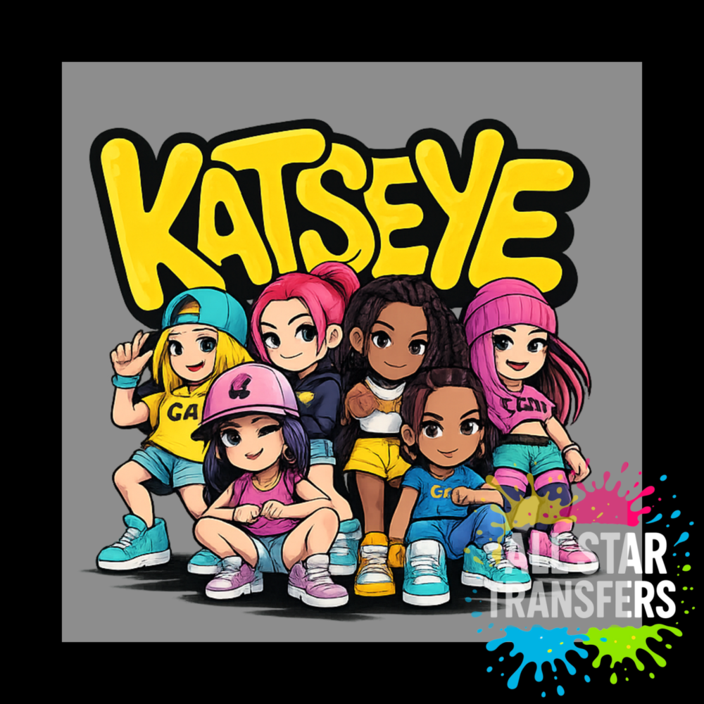 Katseye cartoon