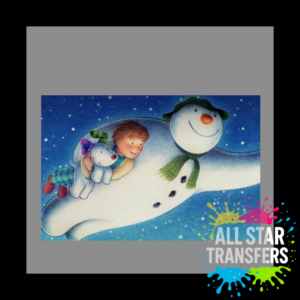 Snowman Flying