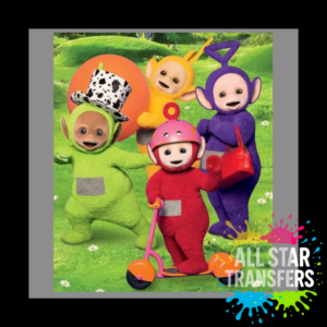 Teletubbies on Grass